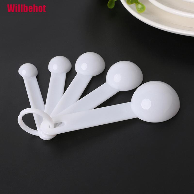 Bộ 5 Muỗng Đo Lường Bằng Nhựa Chất Lượng Cao