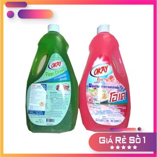 [KHO SỈ] Lau sàn Okay 2000ml Thái lan