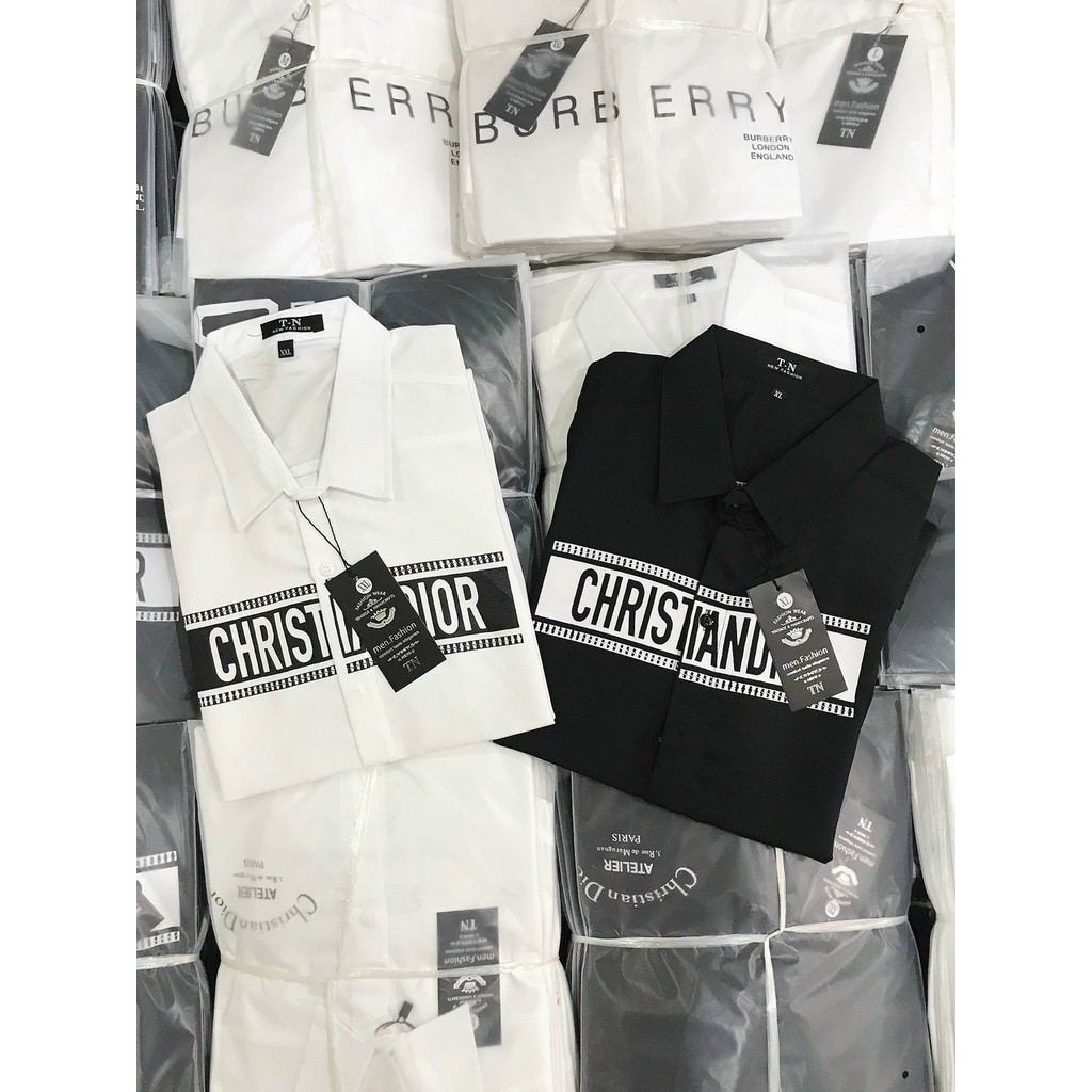 Áo sơ mi nam tay ngắn in họa tiết vải lụa hàn co dãn mịn chống nhăn giá rẻ - AHFASHION | BigBuy360 - bigbuy360.vn