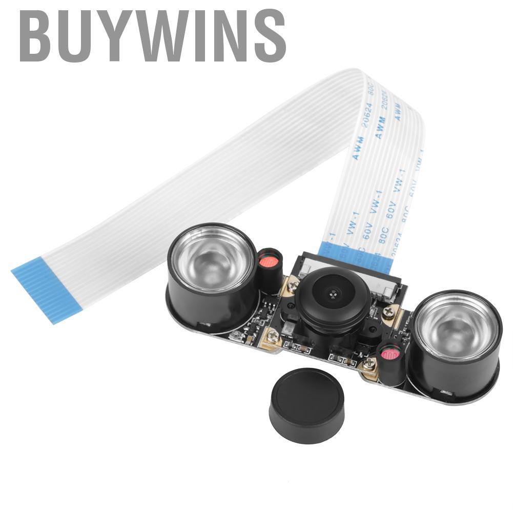 Buywins 5 Million Pixels Night Vision 130° Viewing Angle Camera Module Board For Raspberry Pi B 3/2