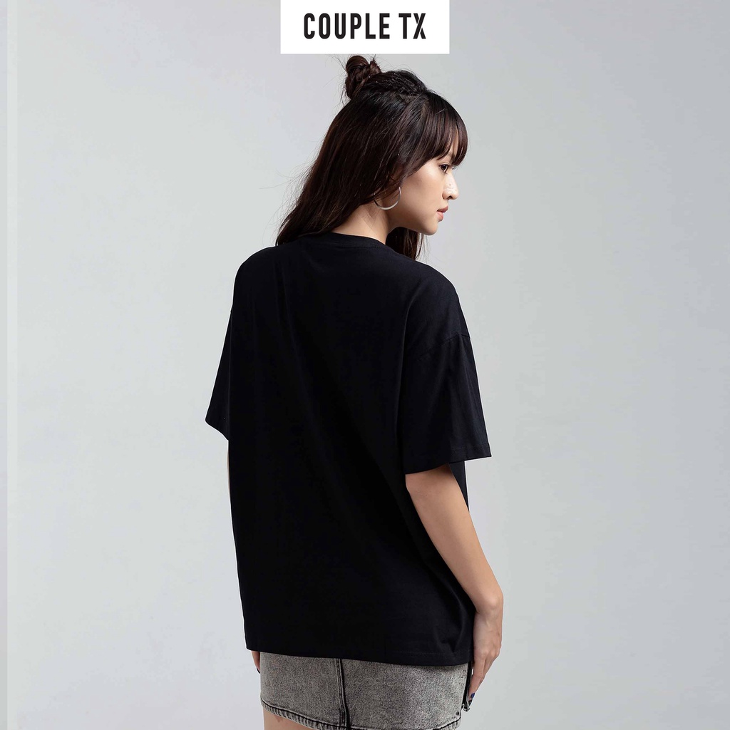 Áo Thun Nữ Couple TX FF In Nứt WTS 2180