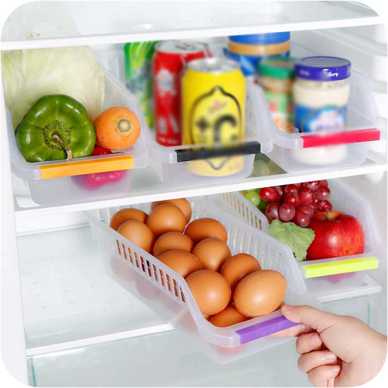 Khay Đựng Rau Củ Quả Để Tủ Lạnh Tiết Kiệm Không Gian
