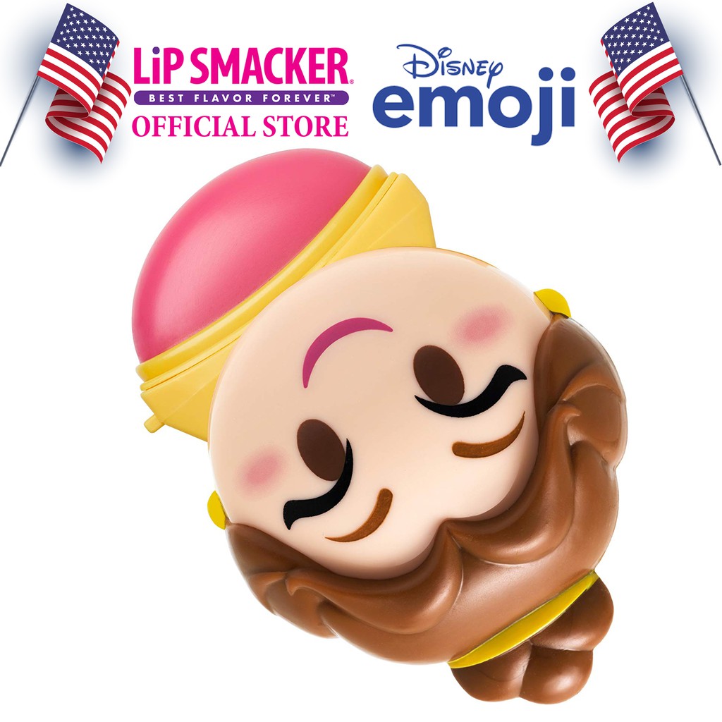 Son Lip Smacker Disney Emoji – Công chúa Belle Người Đẹp Và Quái Vật 7.4g