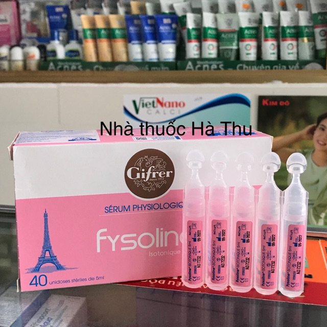 Nước muối sinh lý - Fysoline