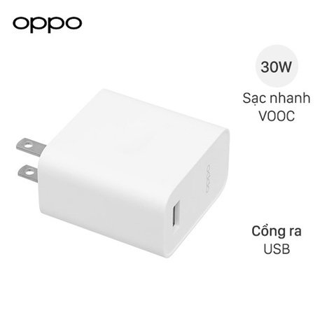 Sạc Điện Thoại Oppo Vooc 30w, Củ Sạc Nhanh Oppo Và Dây Sạc Nhanh Oppo Chuẩn Zin Bảo Hành 12 Tháng Lỗi 1 Đổi 1