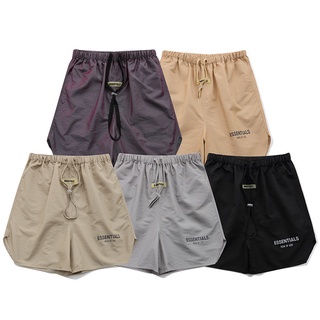 Wholesale Price ESSENTIALS FOG Classic Couples Casual Short Pants Fear of God Summer Elastic Waist Sport Shorts Plus Size S-XL Unisex