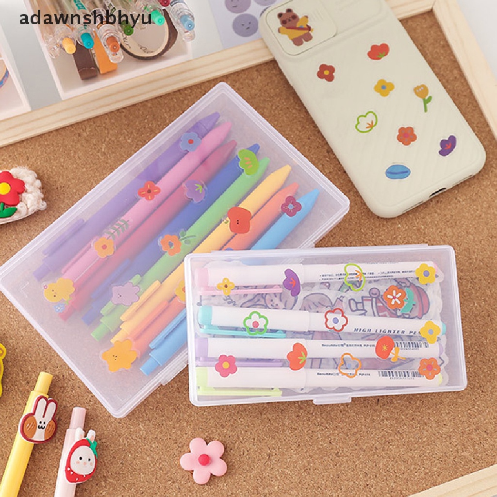 Hộp Đựng Bút Trong Suốt Để Bàn Tiện Dụng Ốp