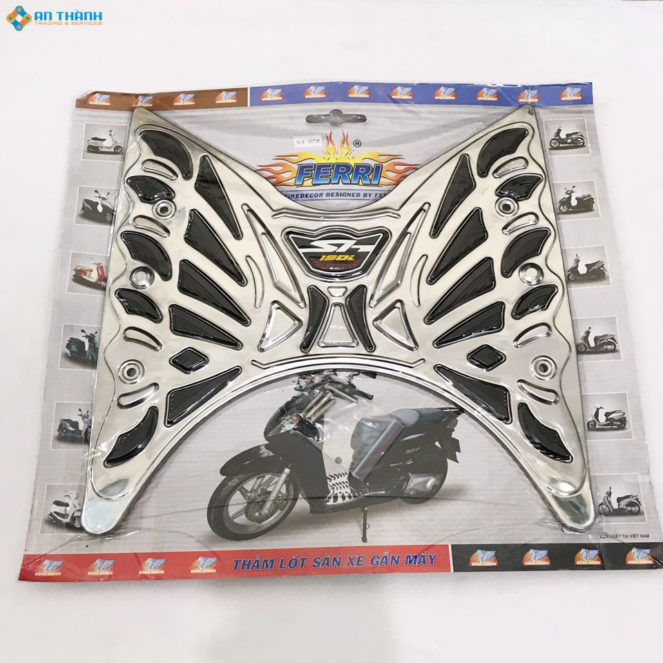 Thảm lót sàn xe Honda SH 125 - 150 bằng Inox