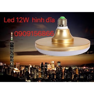 Bóng đèn led đĩa 12W
