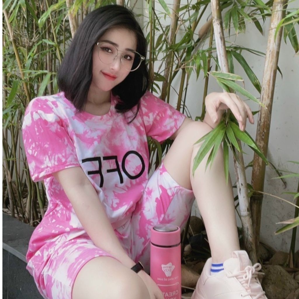 Đồ bộ nữ dễ thương thể thao AD10 đồ bộ nữ đồ mặc nhà đồ ngủ đẹp ESHOP bigsize set ngố nữ áo thun nhiều màu