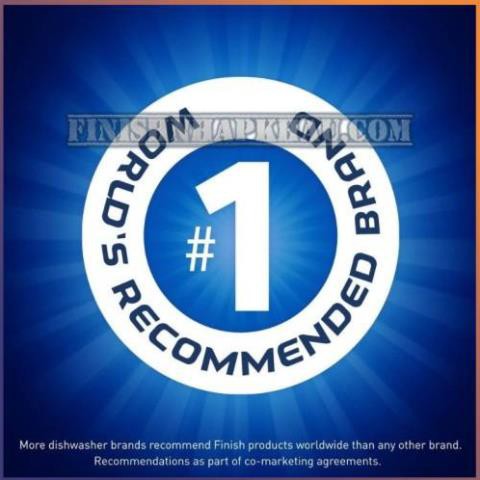 Muối 1,2kg Finish - Special Salt - Làm Mềm Nước Trong Khoan Máy - Chính Hãng