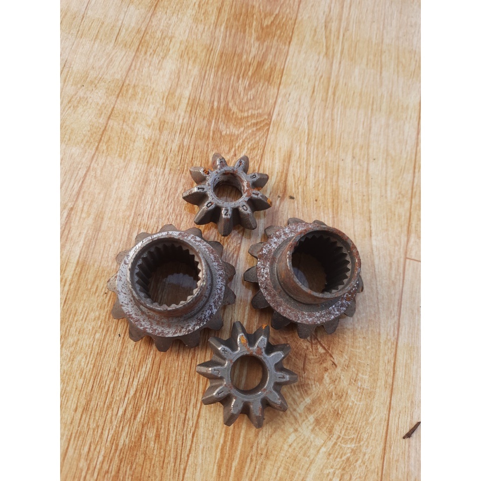 Bộ visai răng mịn dùng để thay thế cho các loại cầu 4 ốc, cầu 5 ốc xe 3 bánh Trung Quốc.