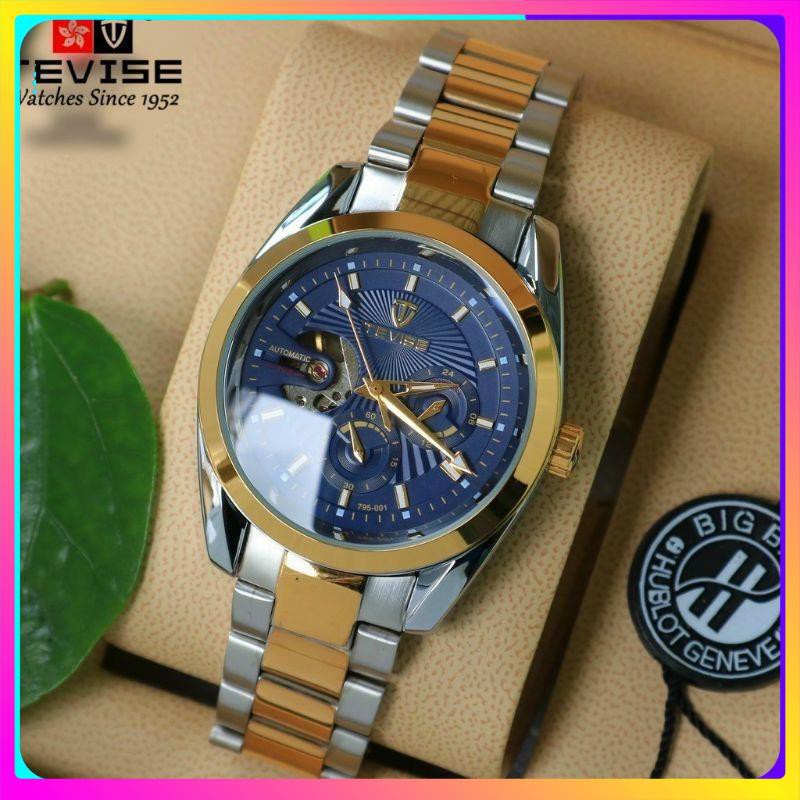 Đồng hồ cơ nam Tevise cơ lộ máy giá sinh viên, máy chạy cơ tự động cực chất, đẳng cấp [ Đồng Hồ Cơ ] | BigBuy360 - bigbuy360.vn