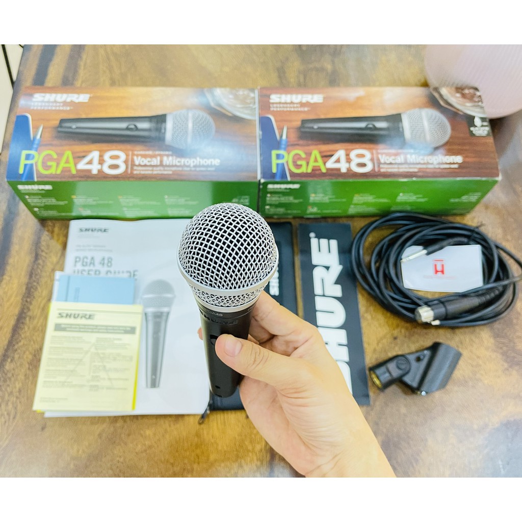Micro Shure PGA48-QTR - Chính hãng BH 12 tháng