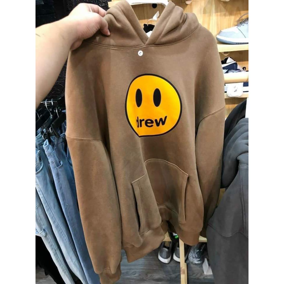 Áo nỉ Hoodie Drew house mặt cười  , áo nỉ bông hoodie unisex nam nữ | BigBuy360 - bigbuy360.vn