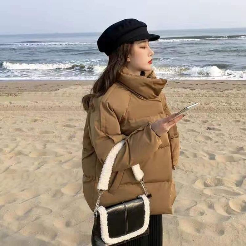 Áo phao dày ấm đơn giản Quảng Châu hot trend 2022