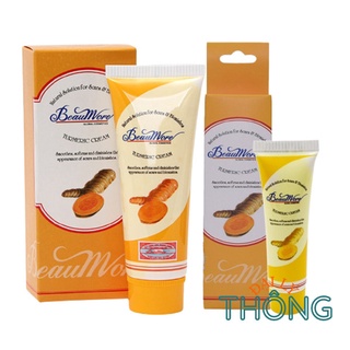 Kem nghệ ngăn ngừa mụn & sẹo thâm BeauMore Turmeric Cream 10g / 40g