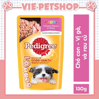 Pate cho Chó Con PEDIGREE PUPPY Gói 130Gr | Vie PETSHOP