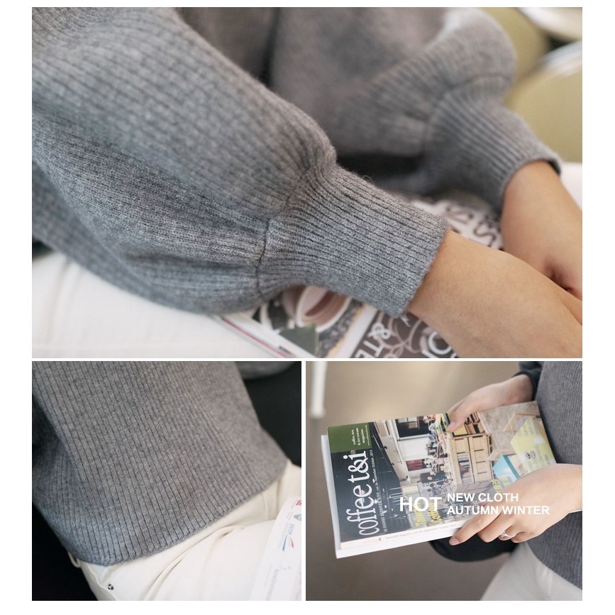 Women Sweater Winter Turtleneck Loose Knitted Pullovers Sweaters Jumper Tops | BigBuy360 - bigbuy360.vn