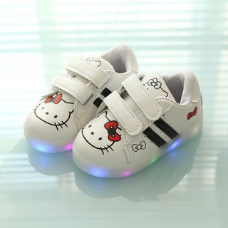 Giày kitty đèn led cho bé gái. - mã sản phẩm g-đl16