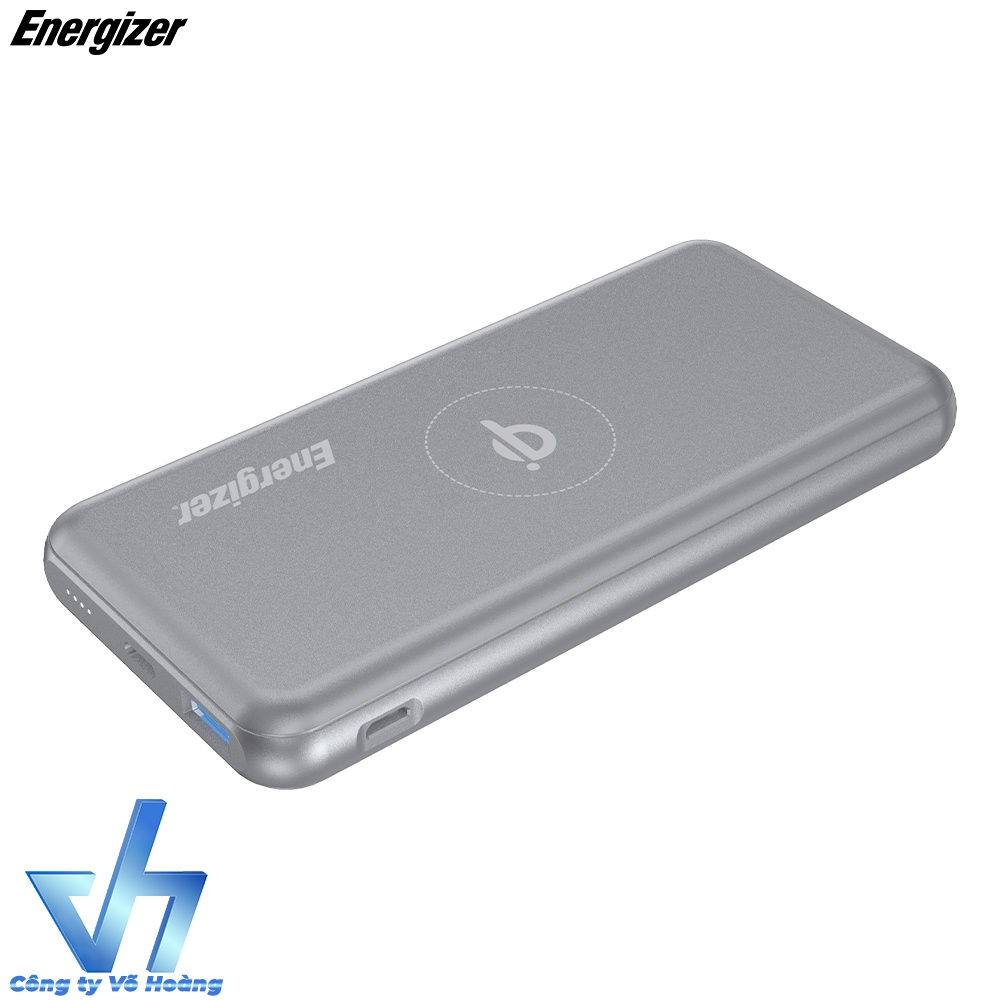 Sạc dự phòng không dây Qi 10W 10000mAh chính hãng Energizer QE10007PQ