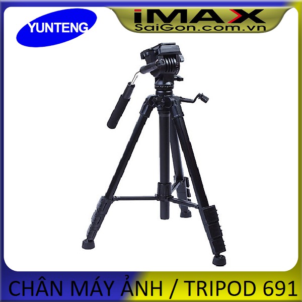 CHÂN MÁY ẢNH YUNTENG VCT-691+Gá kẹp điện thoại