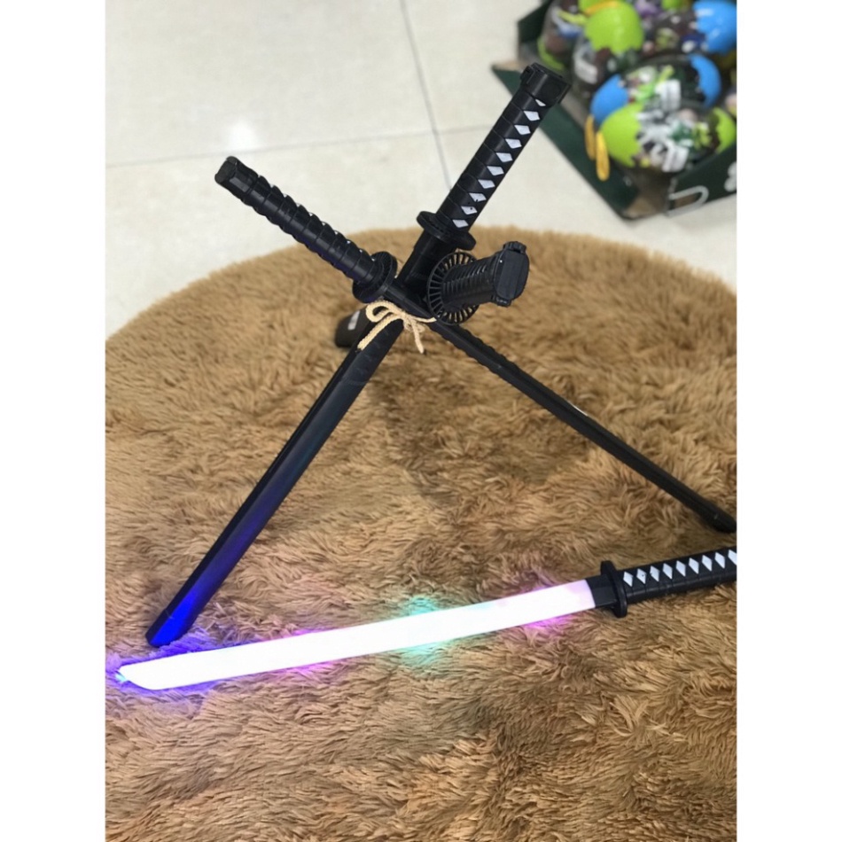 Đồ chơi kiếm nhựa Katana - Đồ chơi kiếm katana nhựa có đèn và âm thanh có tặng kèm pin