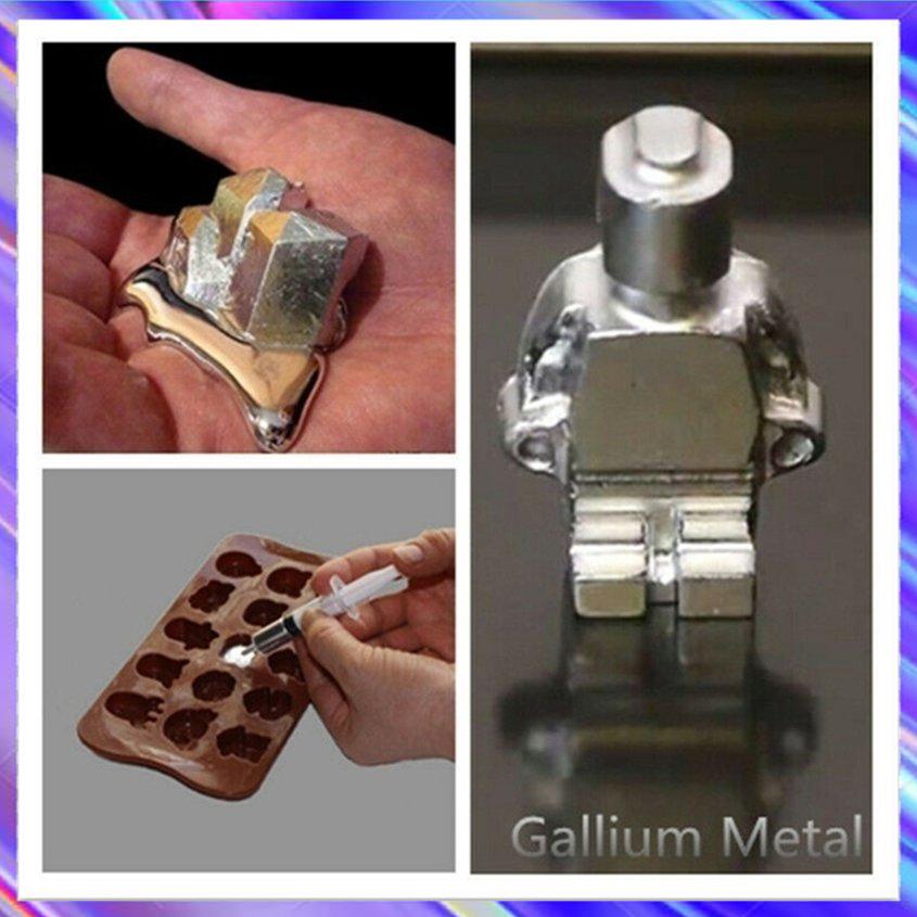 Metal Gallium 30 Degrees Melting Point Liquid Metal Dedicated High Purity