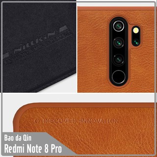 Bao da Xiaomi Redmi Note 8 Pro Nillkin Qin