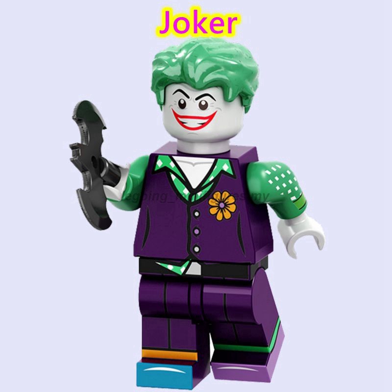 Tương thích với Toy Lego DC Movie Harley Quinn Joker Building Blocks Marvel Đồ chơi cho trẻ em
