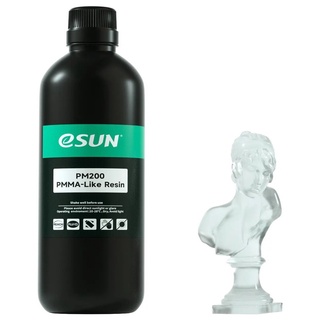 Nhựa in 3d Resin độ trong suốt cao eSun PM200 PMMA Like màu Transparent 1kg/Chai