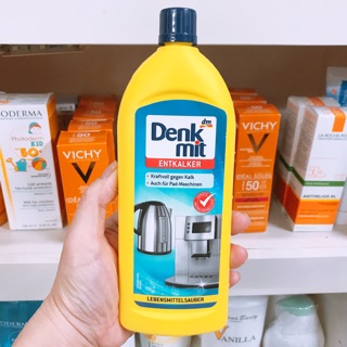 Dung dịch tẩy cặn Canxi cho ấm siêu tốc, máy pha Cafe, Máy Sưởi, đồ Inox Denk mit