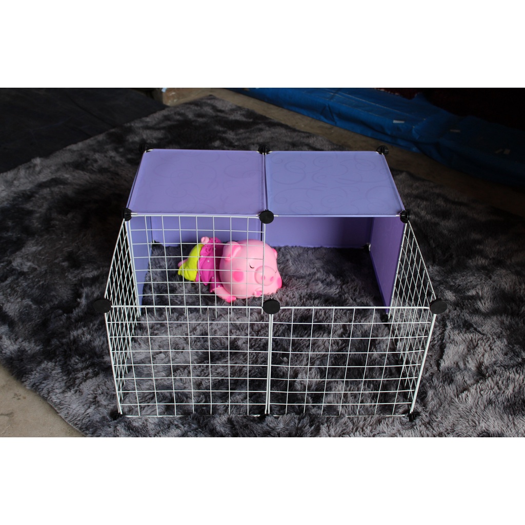 Bộ Quây Thú Cưng 11 Tấm Ghép 70x70x35cm