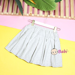 311929 Chân Váy Thun Cho Bé Gái Dập Ly Dễ Thương Size Đại (7 - 12 Tuổi)