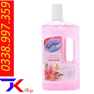 Nước lau sàn Sunlight 1kg thiên nhiên-hoa hạ-hoa lily-Thiên Thảo