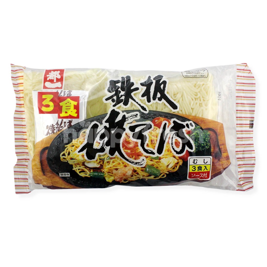 Mì xào Yakisoba kèm nước sốt Miyakoichi Teppan 480g - Nhật Bản
