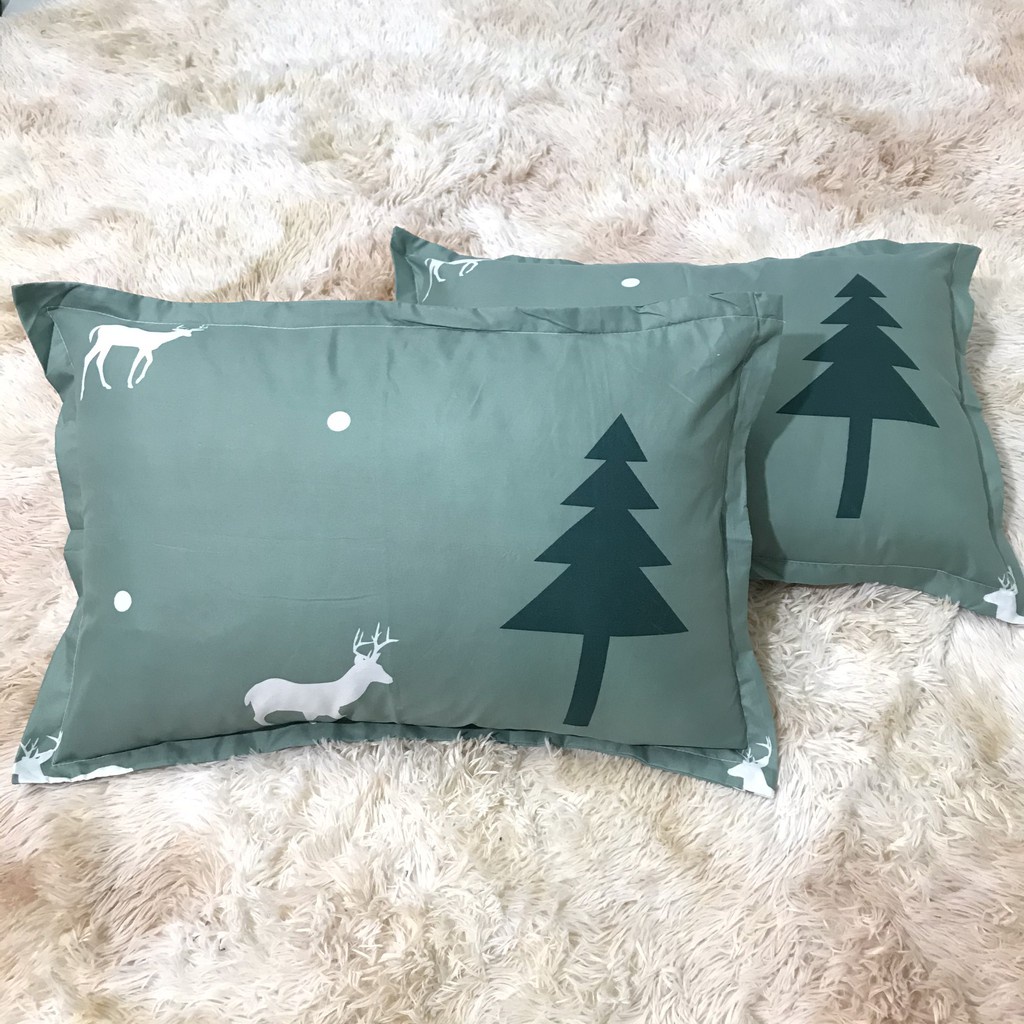 Vỏ gối nằm cotton poly giá rẻ kích thước 45*65 nhiều màu | BigBuy360 - bigbuy360.vn