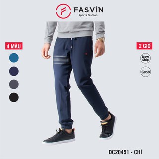 Quần gió nam Fasvin DC20451.HN bo gấu vải gió 02 lớp lót lưới chun co giãn 4 chiều.