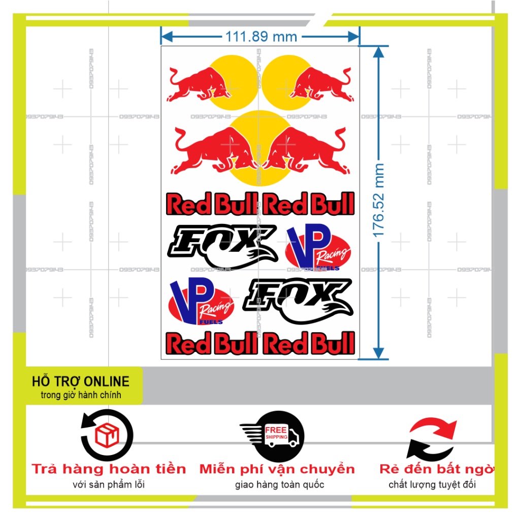 LOGO STICKER MINI DÁN XE MÁY L 04 - SHINDECAL2