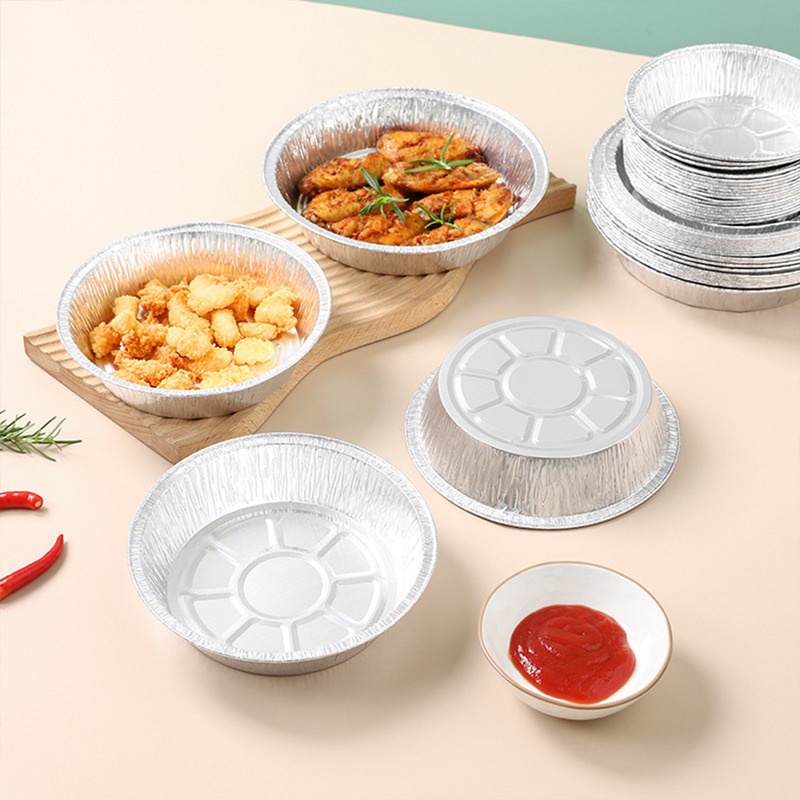 Bộ 10 Tấm Lót Lá Nhôm Chống Dính Chống Thấm Nước Chống Dầu Dùng Một Lần Cho Nồi Chiên Không Dầu