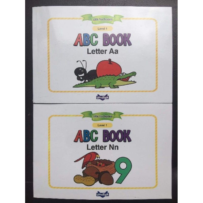 [Level 1] Little fox ABC Book, in gộp thành 2c - Kèm file nghe