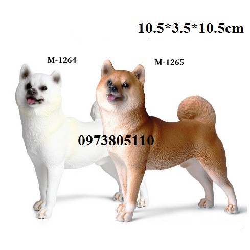 Mô Hình Chó Akita - Shiba