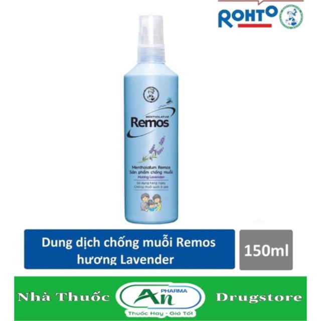 Xịt chống muỗi hương hoa  Remos  (60ml)