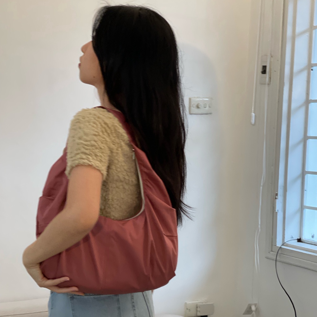 Túi xách nữ Lucia Bag kiểu dáng phồng Poési