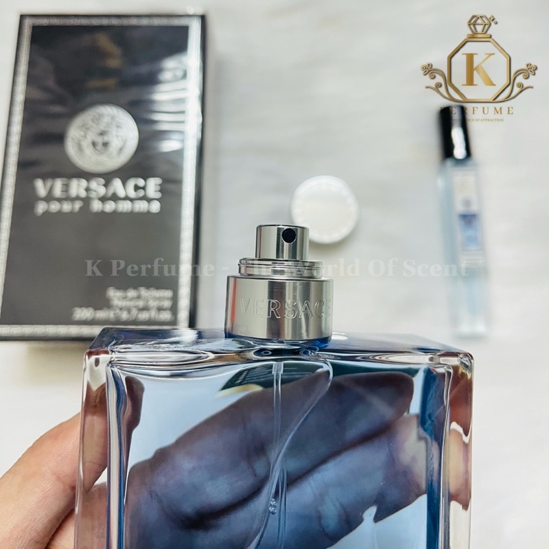 [K Perfume Chính Hãng] Nước Hoa Nam Versace Pour Homme | Thế Giới Skin Care