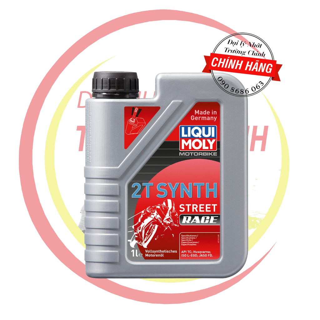 [Mã LT50 giảm 50k đơn 250k] NHỚT LIQUI MOLY 2T SYNTH STREET RACE DÀNH CHO XE 2 THÌ