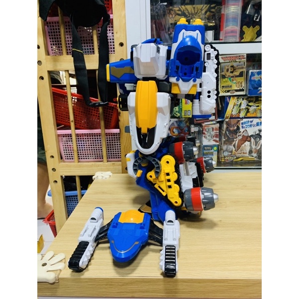 Đồ chơi Robo Hàn Quốc Academy Hobby Model Kits Figure T-BUSTER Transformation Animation Robot 5-stage combined robot