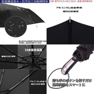 Ô dù tự động gấp mở 2 chiều Nhật Bản chống tia UV