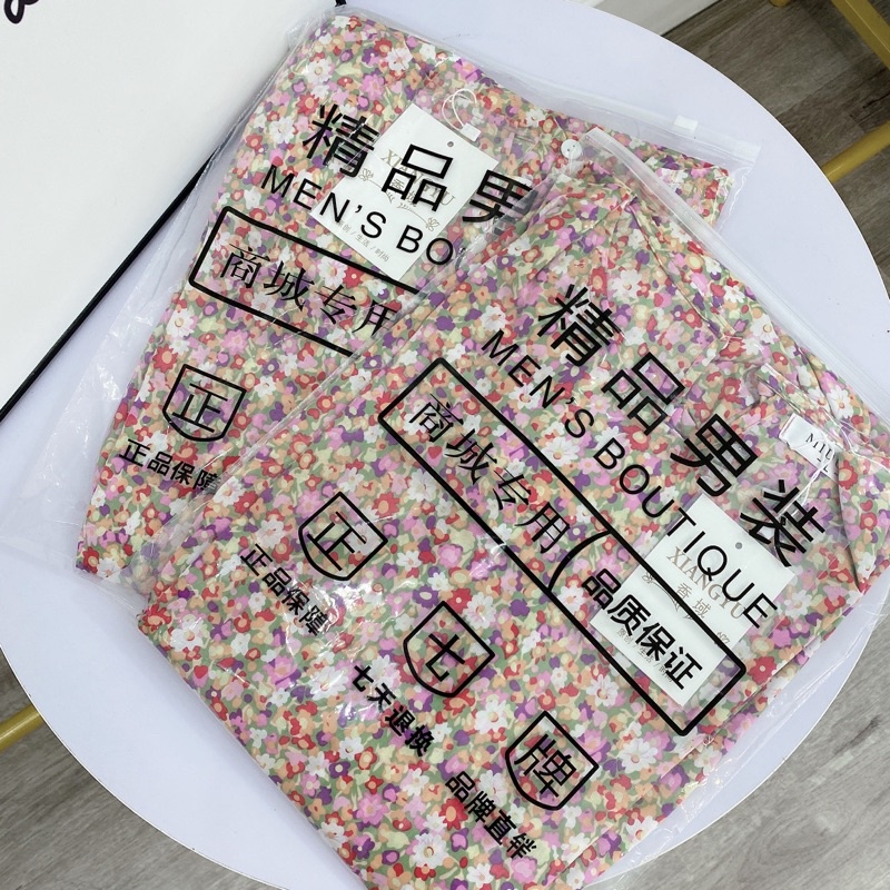 Váy Hoa Nhí Babydoll Cổ Tròn