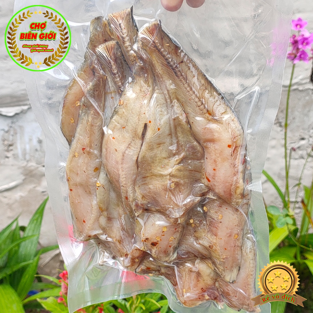 Khô Cá Lóc Non 2 Nắng Loại Xẻ Sẵn Làm Nhà Thơm Ngon Ướp Vừa ăn Gói 500gr